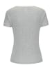 Vivance T-Shirt in grau meliert, creme