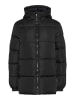 Pieces Wattierte Jacke in Black