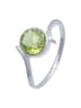 mantraroma 925er Silber - Ringe mit Peridot facettiert