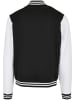 STARTER College Jacket in black/white