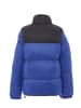 myMO ATHLSR Damen Wattierte Steppjacke in Kobalt Schwarz