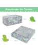 COSTWAY Modulares Kindersofa in Grau