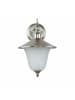 Licht-Erlebnisse Außen Wandlampe (B)20 x (H)30 cm in Nickel matt WeißNickel matt Weiß