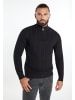 DreiMaster Herren Strickpullover in Schwarz