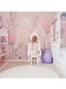 relaxdays Kinder Schminktisch in Weiß - (B)50 x (H)110 x (T)30 cm