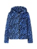 myMo Damen Jacket in Blau Schwarz