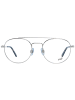 Web Unisex Optische Fassungen Rund Silber