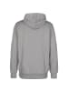 Puma Hoodie Classics Logo in grau / weiß