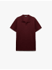 KOTON TSHIRT SS POLO in Bordo