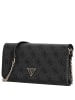 Guess Noelle II Xbody - Clutch 21 cm (dark taupe logo) in coal logo