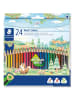 Staedtler Farbstift Noris colour ca. 3mm farbig sortiert Packung mit 24 Farben