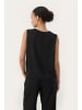 PART TWO Ärmellose Bluse SandelinePW Gerade Passform in Black