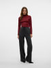 Vero Moda Hose in Dark Grey Melange