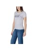 EA7 Weiß Baumwolle T-Shirt