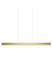 Beliani Pendelleuchten ARENAS in Gold - (W) 100 x (H) 118 x (L) 6 cm