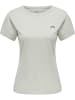 Newline T-Shirt Women Statement Damen in OYSTER MUSHROOM MELANGE