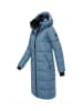Marikoo Winterjacke Marikoo Zuraraa XVI Damen lange Winterjacke B989 in Dusty Blue
