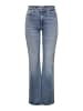 ONLY Flared fit jeans in Medium Blue Denim
