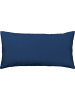Erwin Müller Mako-Satin Kissenbezug Landshut in dunkelblau