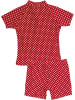 Playshoes Kinder Bade Set in Rot