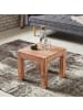 FineBuy Couchtisch in Braun / Akazie / 45x45x40