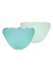 Puma 2er Pack Bikini Slips in Mint