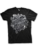 Batman T-Shirt "Inked Dark Knight Big Tall T-Shirt" in Schwarz