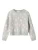 name it Pullover NMFOLINE LS KNIT BF in light grey melange