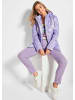 GOLDNER Herbstjacke Damen mit welliger Steppung im sportlichen Look in flieder