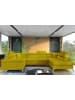 MF Design Tiya Recamiere Rechts in Senfgelb -  (L) 342 x (B) 342 x (H) 88 cm