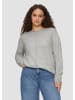 QS Strickpullover langarm in Grau