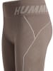 Hummel Hummel Tights Hmlte Training Damen Dehnbarem Feuchtigkeitsabsorbierenden Nahtlosen in CHATEAU GRAY/DRIFTWOOD MELANGE