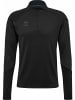 Hummel Trainingsjacke "Pro Training Half Zip" in Schwarz