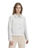CARTOON Tweedblazer mit Fransen in Nature/Blue