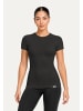 SMILODOX T-Shirt Lyana in Schwarz