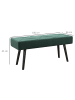 HOMCOM Sitzbank in Grün 100L x 36B x 45H cm