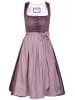 Edelnice Midi Dirndl Susi Samt Flieder in lila