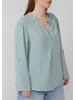 QS Bluse in 7217_helles petrol