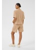 Kaffe Kurzarmhemd KAnaya Loose fit in Classic Sand