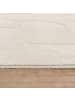 KADIMA DESIGN Teppich Kurzflor waschbar Struktur Wohnzimmer in Creme