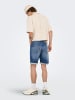 ONLY & SONS Jeans-Shorts in Medium Blue Denim