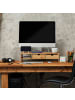relaxdays Monitorständer in Natur - (B)54 x (H)13 x (T)23 cm