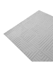 Beliani Kurzflor TAMIREL in Grau - (W) 160 x (L) 160 cm