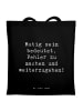 Mr. & Mrs. Panda Laptoptasche Spruch Fehler machen Lernen mit Sp... in Schwarz