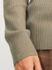 Jack & Jones Weicher Strickpullover mit Rundhalsausschnitt und langen Ärmeln in Beige