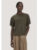 Hessnatur Hessnatur T-Shirt Oversize aus TENCEL™ Lyocell und Bio-Baumwolle in vintage oliv