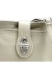 Florence Florence Umhängetasche Leder beige ca. 22cm