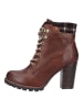 Tom Tailor Stiefelette in Cognac