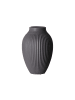 Vase Alsta in Grau 19 cm