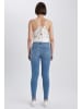 DeFacto Skinny-fit-Jeans SKINNY FIT in Hell Indigo